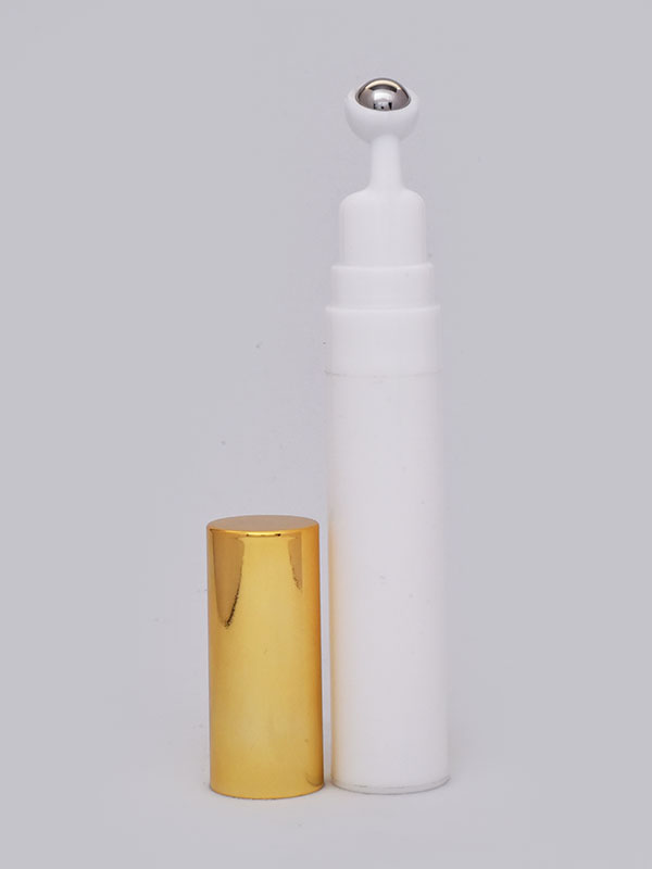 15 ML Under Eye Roll On PP Airless Bottle With Golden Cap